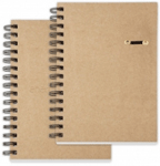 Natural Recycled Spiral Notebooks
