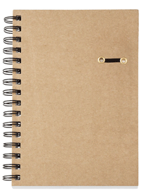 Recycled Notebook with Elastic Pen Loop